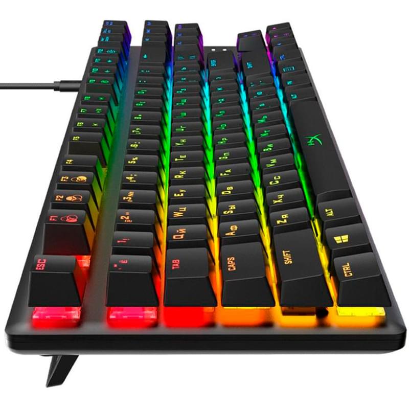 Клавиатура игровая проводная HyperX Alloy Origins Core RGB, Red Switch - фото #3, Technodom.kz