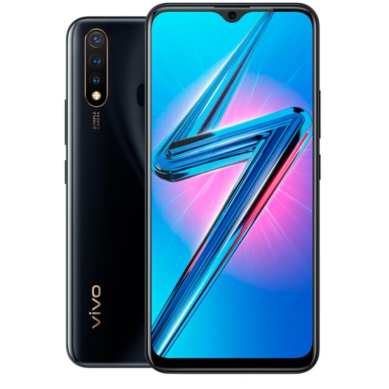 Смартфон Vivo Y19 4/128GB Magnetic Black - фото #0, Technodom.kz