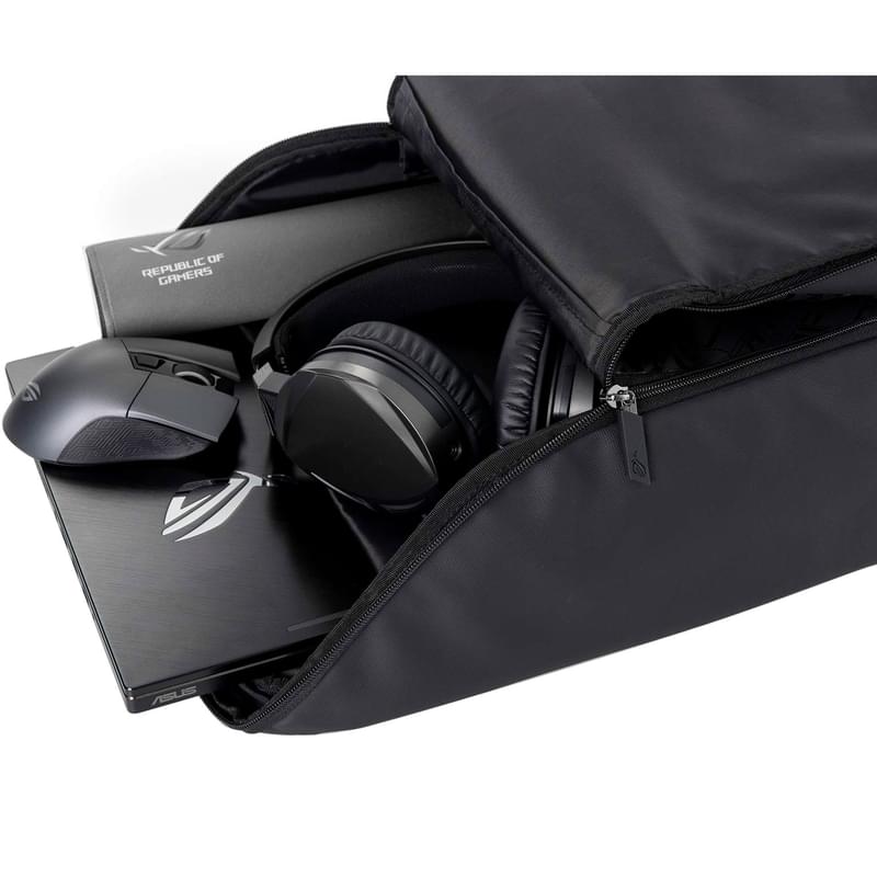 Рюкзак для ноутбука 17" Asus ROG RANGER BP1500, Black, полиэстер (90XB0510-BBP000) - фото #7, Technodom.kz