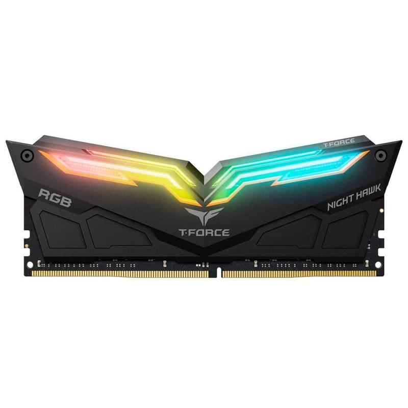 Оперативная память DDR4 DIMM 16GB(8GBx2)/3000MHz PC-24000 TEAM NIGHT HAWK RGB(TF1D416G3000HC16CDC01) - фото #0, Technodom.kz