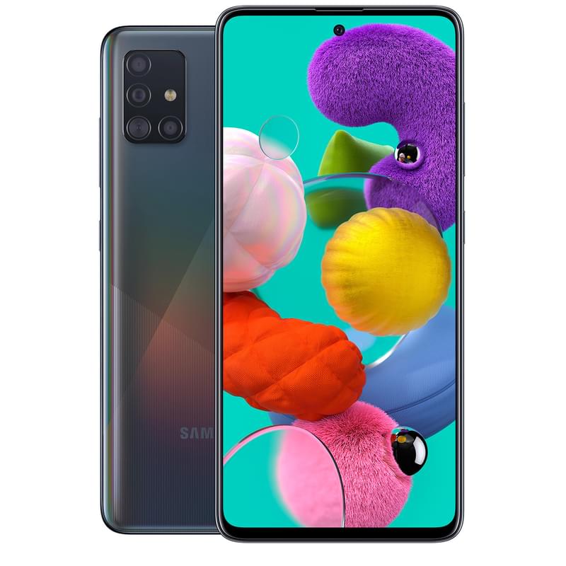 Смартфон Samsung Galaxy A51 128GB Black - фото #0, Technodom.kz