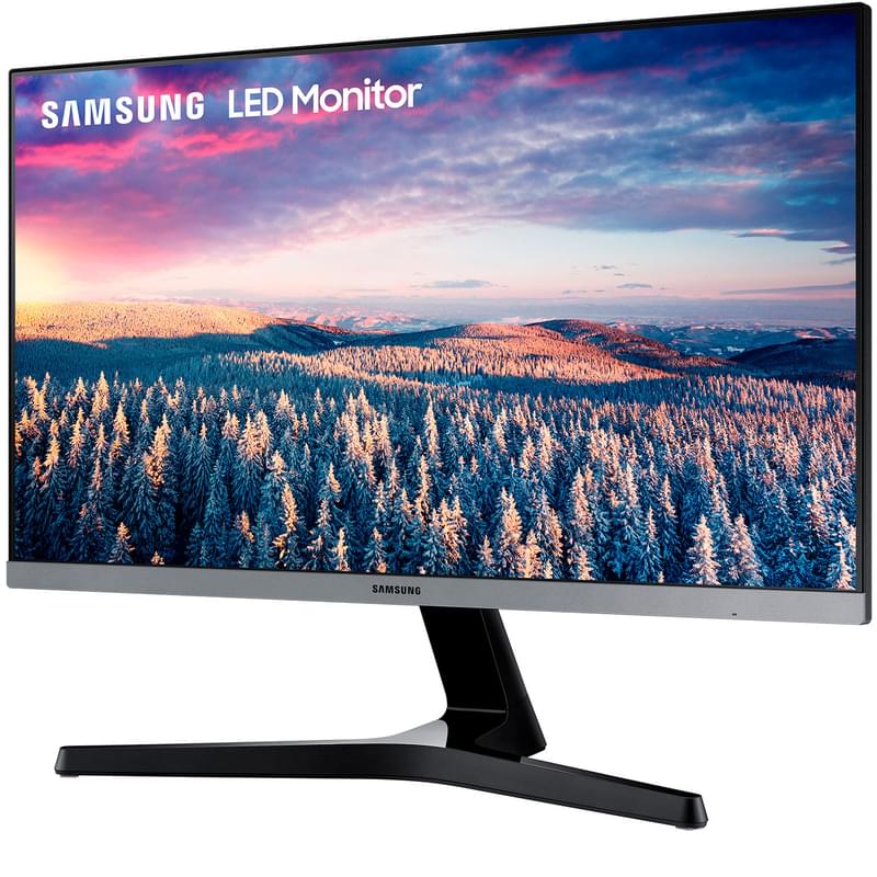 Монитор 23.8" Samsung LS24R350FHIXCI 1920х1080 16:9 IPS 75ГЦ (HDMI+VGA) Black - фото #1, Technodom.kz