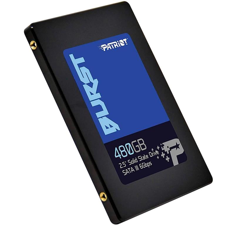 Ішкі SSD 2.5" 7мм 480GB Patriot BURST SATA-III 3D TLC (PBU480GS25SSDR) - фото #2, Technodom.kz