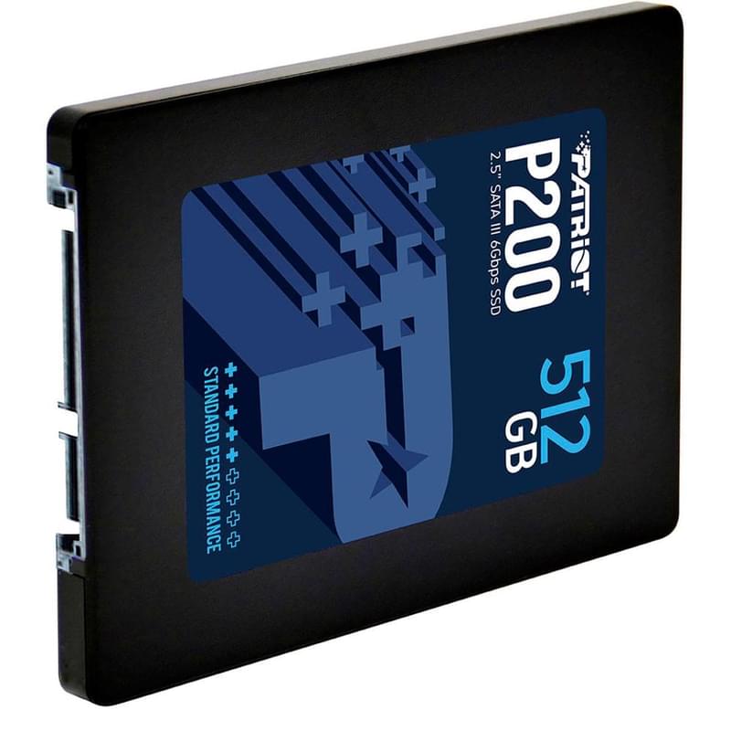 Внутренний SSD 2.5" 7мм 512GB Patriot P200 SATA-III 3D TLC (P200S512G25) - фото #3, Technodom.kz