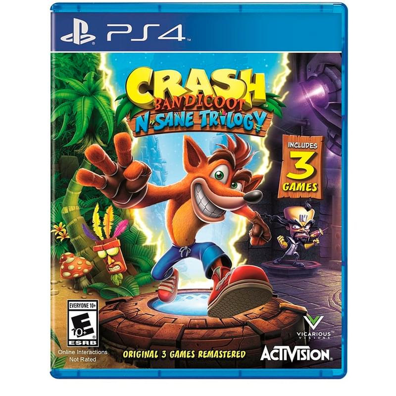 Игра для PS4 Crash Bandicoot N’sane Trilogy PS4 - фото #0, Technodom.kz