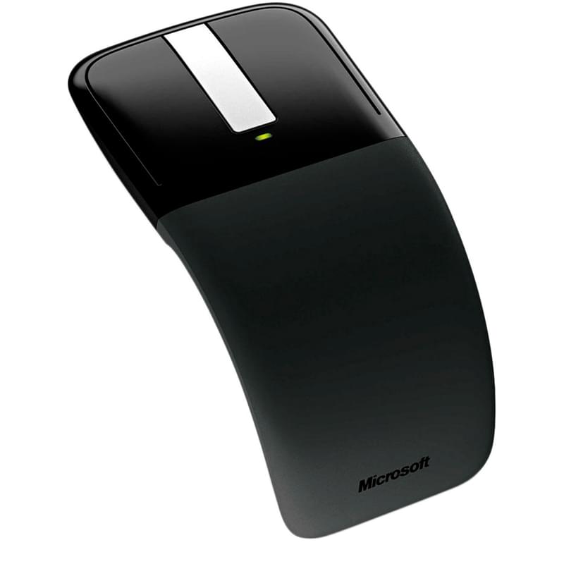 Мышка беспроводная USB Microsoft Arc Touch, Black (RVF-00056) - фото #1, Technodom.kz