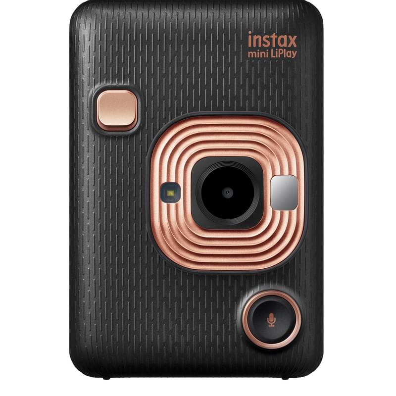 Фотоаппарат моментальной печати FUJIFILM Instax Mini LiPlay Elegant Black - фото #0, Technodom.kz