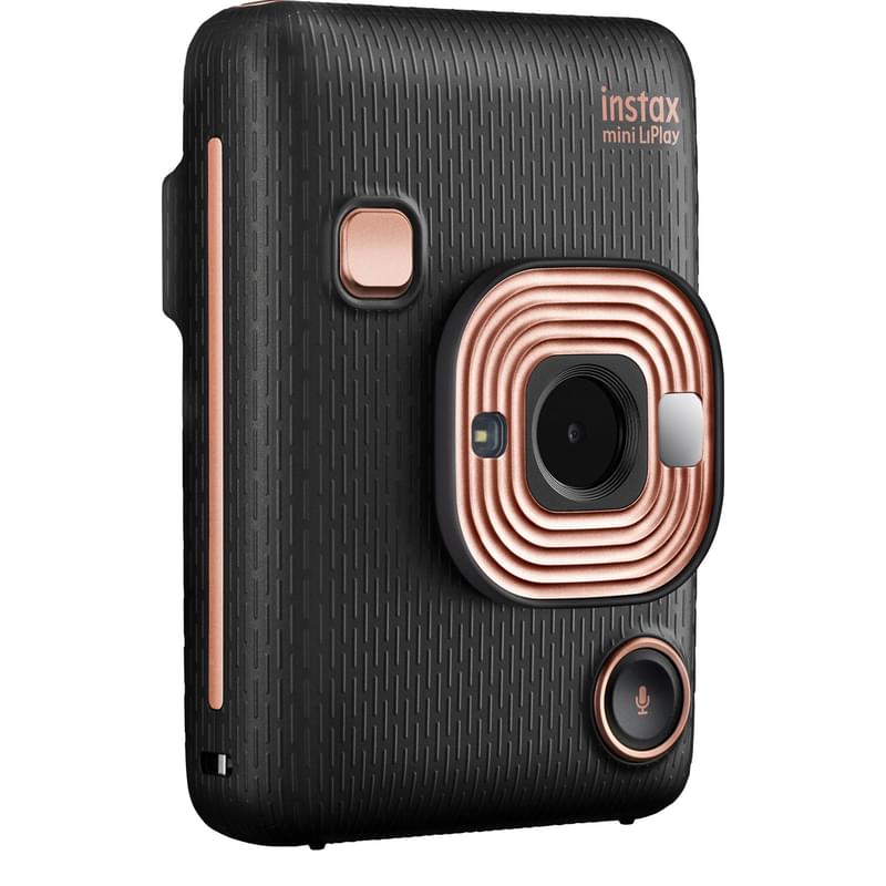 Фотоаппарат моментальной печати FUJIFILM Instax Mini LiPlay Elegant Black - фото #1, Technodom.kz