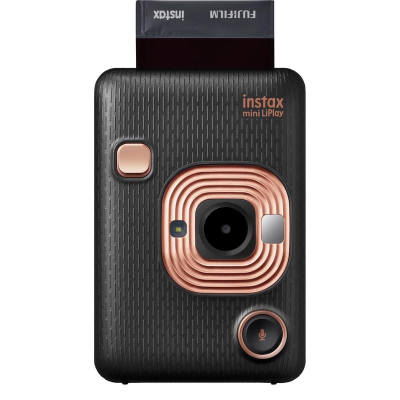 Фотоаппарат моментальной печати FUJIFILM Instax Mini LiPlay Elegant Black - фото #5, Technodom.kz