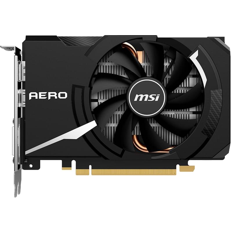 Видеокарта MSI GTX 1650 SUPER AERO ITX OC 4GB 128bit/G6 (HDMI+DP+DVI)(GTX 1650 SUPER AERO ITX OC) - фото #0, Technodom.kz