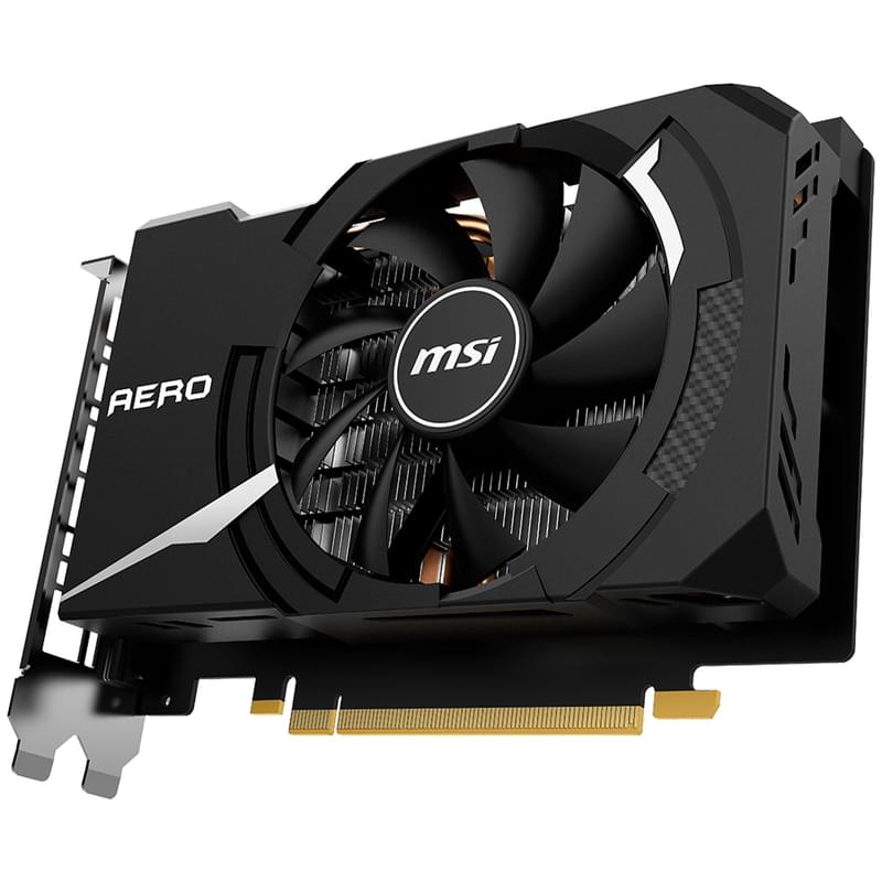 Видеокарта MSI GTX 1650 SUPER AERO ITX OC 4GB 128bit/G6 (HDMI+DP+DVI)(GTX 1650 SUPER AERO ITX OC) - фото #1, Technodom.kz