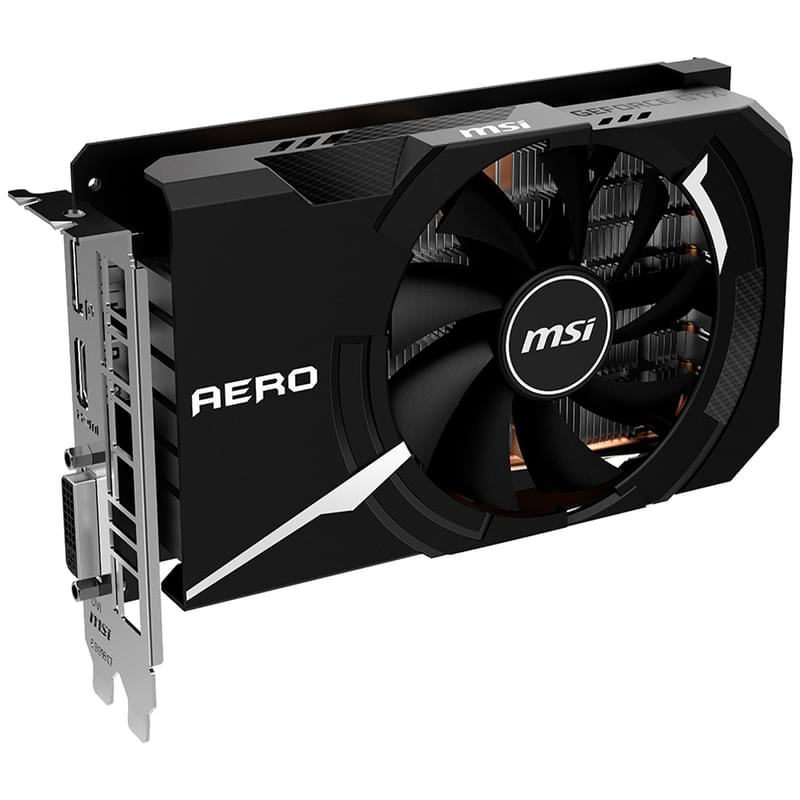 Видеокарта MSI GTX 1650 SUPER AERO ITX OC 4GB 128bit/G6 (HDMI+DP+DVI)(GTX 1650 SUPER AERO ITX OC) - фото #2, Technodom.kz