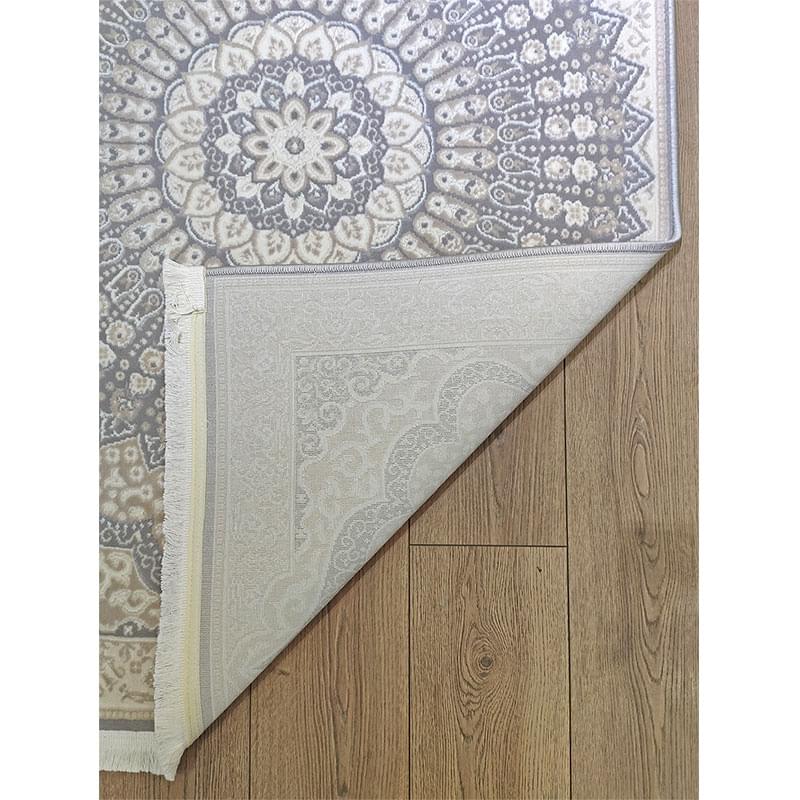 Ковер KUMSAL Q696A Gray Cream 150x230 - фото #3, Technodom.kz