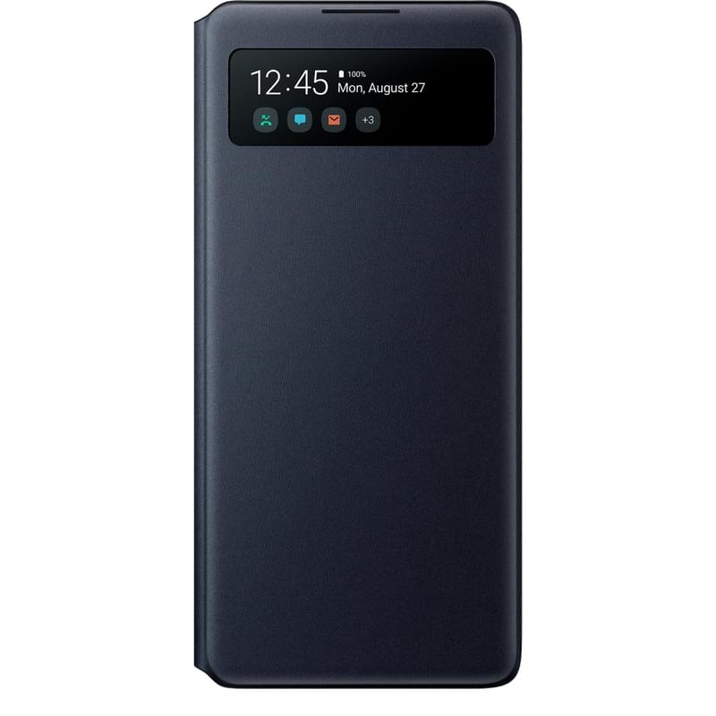 Чехол для Samsung Galaxy S10 Lite/G770, S View Wallet Cover, Black (EF-EG770PBEGRU) - фото #0, Technodom.kz