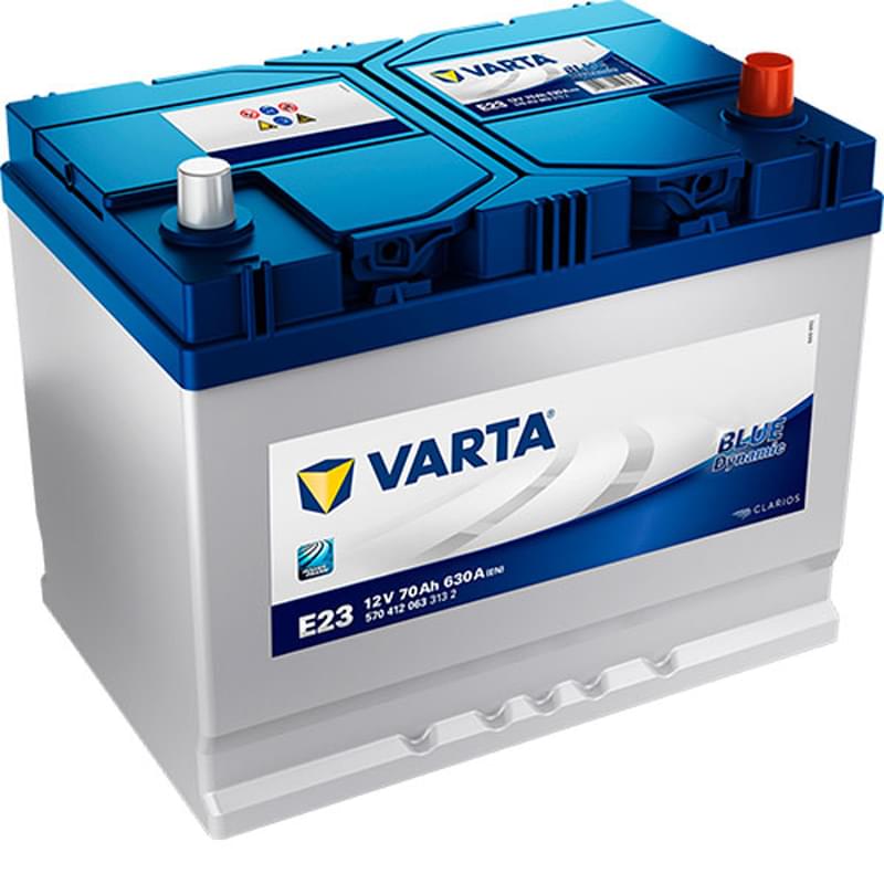 Аккумулятор Varta Blue Dynamic E23 70Ah "- +" (570412063) - фото #0, Technodom.kz