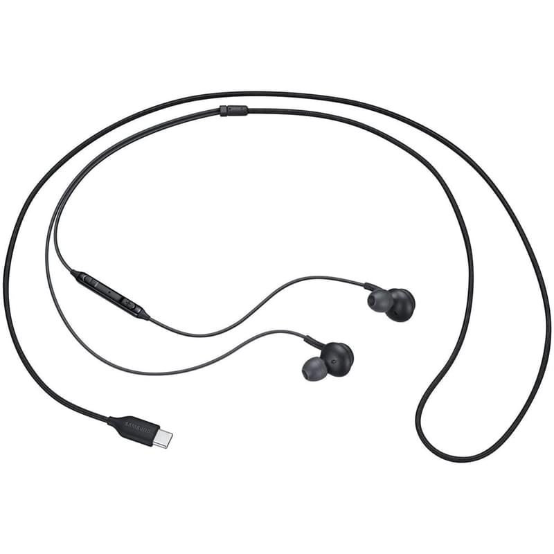 Наушники Samsung AKG Type-C, Black (EO-IC100BBEGRU) - фото #3, Technodom.kz