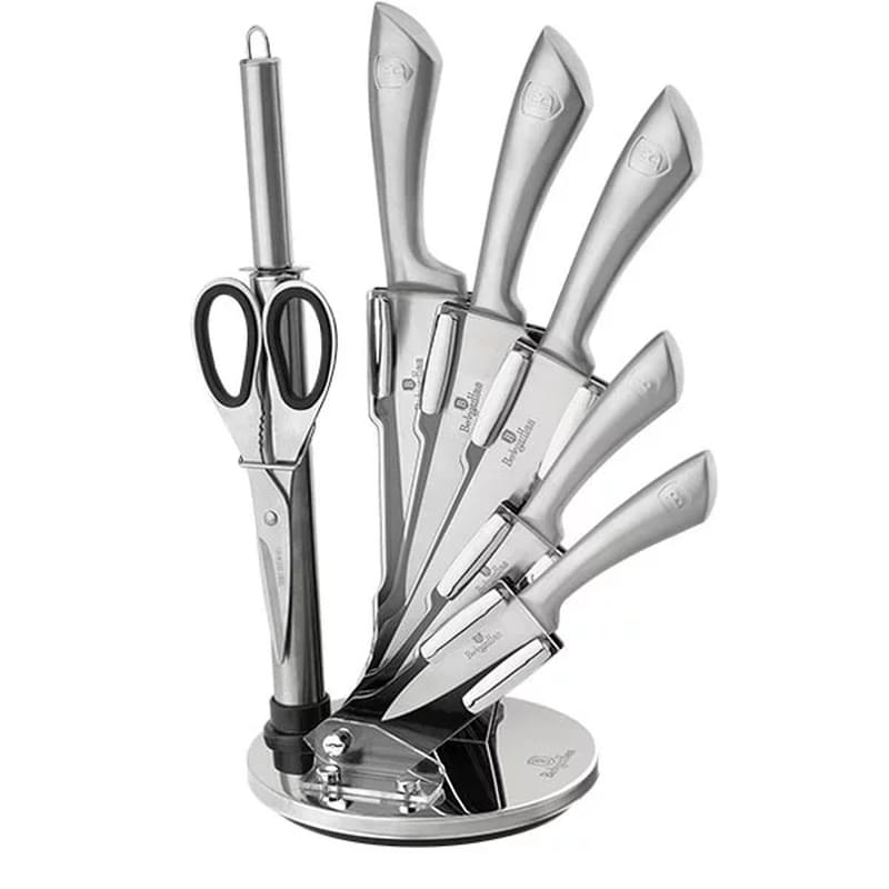 Пышақтар жинағы Infinity Line silver 1*6 Berlinger Haus BH-2041 - фото #0, Technodom.kz