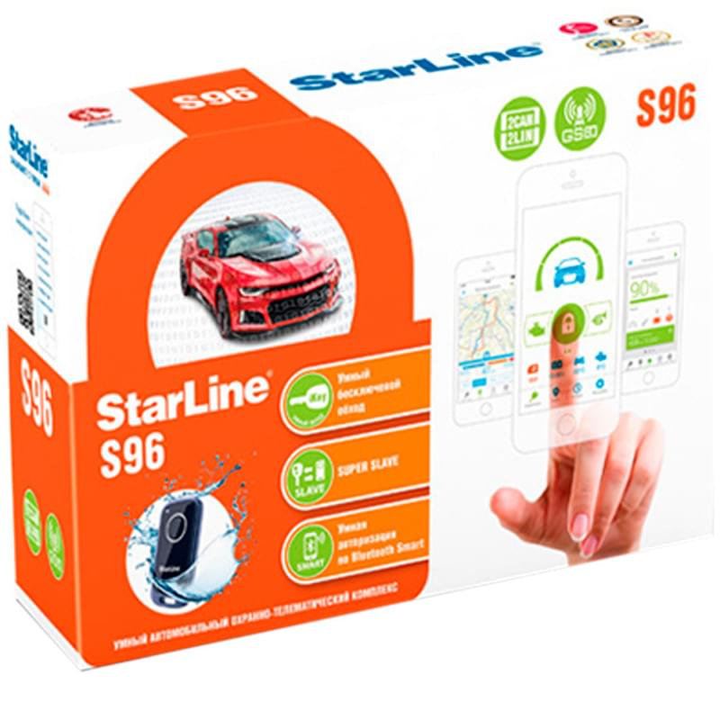 Автомобильная сигнализация Starline S96 BT GSM - фото #0, Technodom.kz