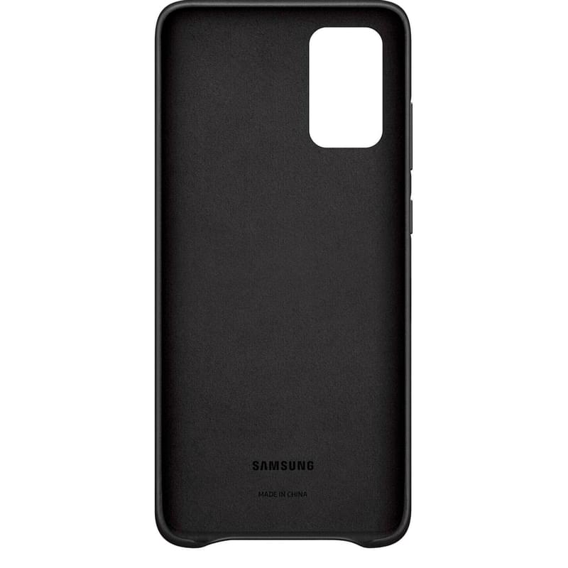 Чехол для Samsung Galaxy S20+/G985, Leather Cover, Black (EF-VG985LBEGRU) - фото #2, Technodom.kz