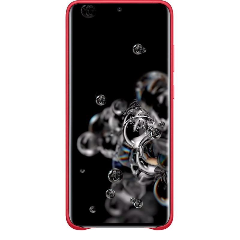 Чехол для Samsung Galaxy S20 Ultra/G988, Leather Cover, Red (EF-VG988LREGRU) - фото #1, Technodom.kz