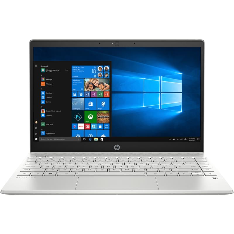 Ноутбук HP Pavilion i3 1005G1 / 4ГБ / 256SSD / 13.3 / Win10 / (8NE13EA) - фото #0, Technodom.kz