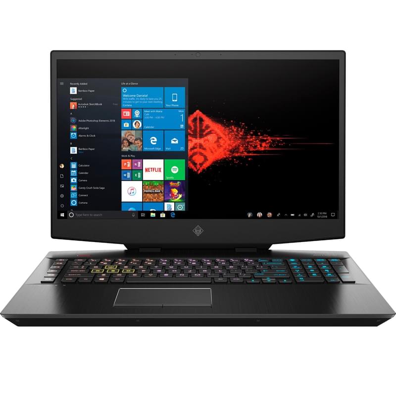 Игровой ноутбук HP Omen i7 9750H / 16ГБ / 1000SSD / RTX2060 6ГБ / 17.3 / Win10 / (7RX97EA) - фото #0, Technodom.kz