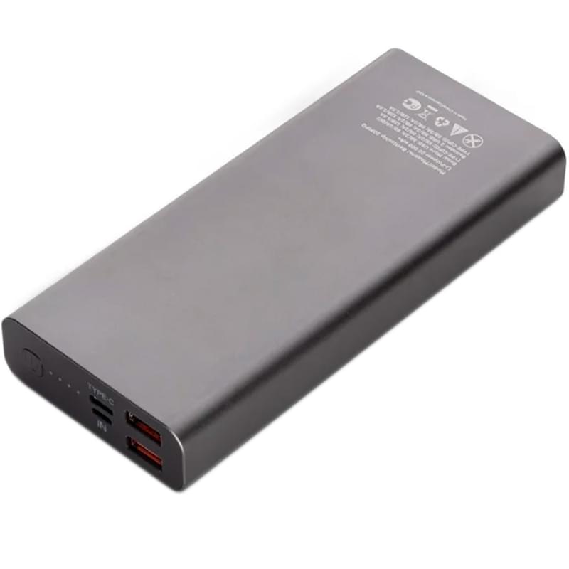 Внешний аккумулятор ACCESSTYLE, 20000Mah, QC + PD (18W), Dark Grey (20MPQ) - фото #2, Technodom.kz