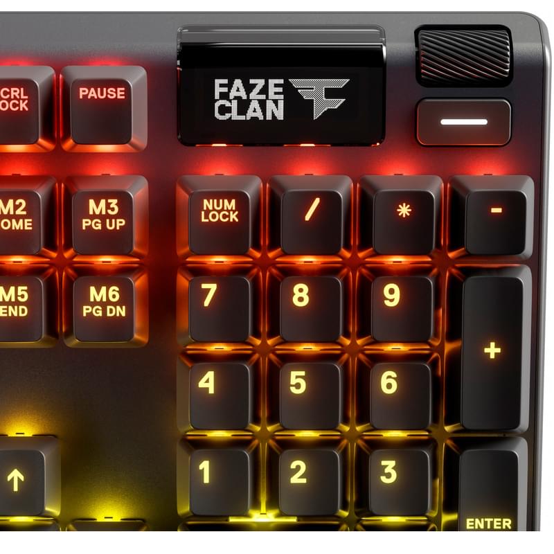 Клавиатура игровая проводная USB SteelSeries Apex 7 RGB, QX2 Brown - фото #7, Technodom.kz