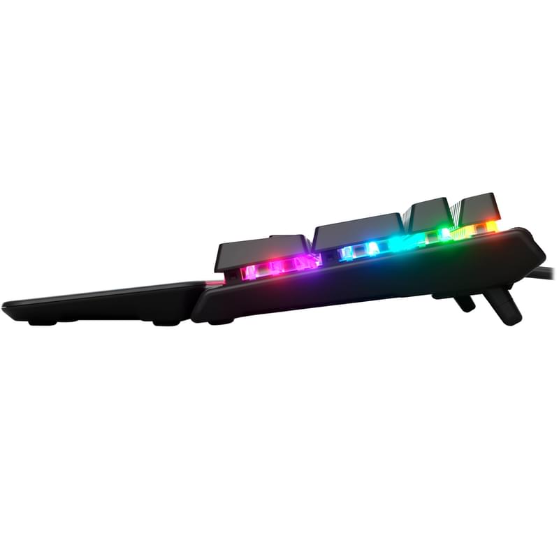 Клавиатура игровая проводная USB SteelSeries Apex 5 RGB, QX2 Blue - фото #5, Technodom.kz