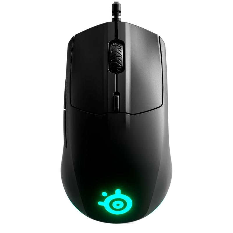 Сымды ойын тінтуірі USB Steelseries Rival 3 RGB - фото #0, Technodom.kz