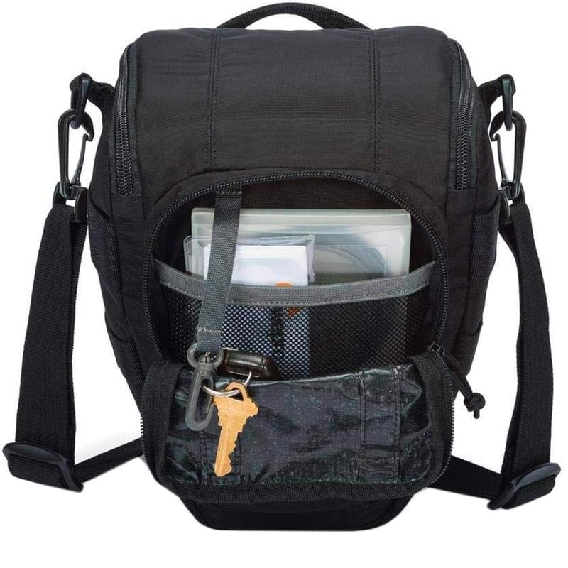 Сумка для фото/видео Lowepro Toploader Zoom 50 AW II Black - фото #5, Technodom.kz