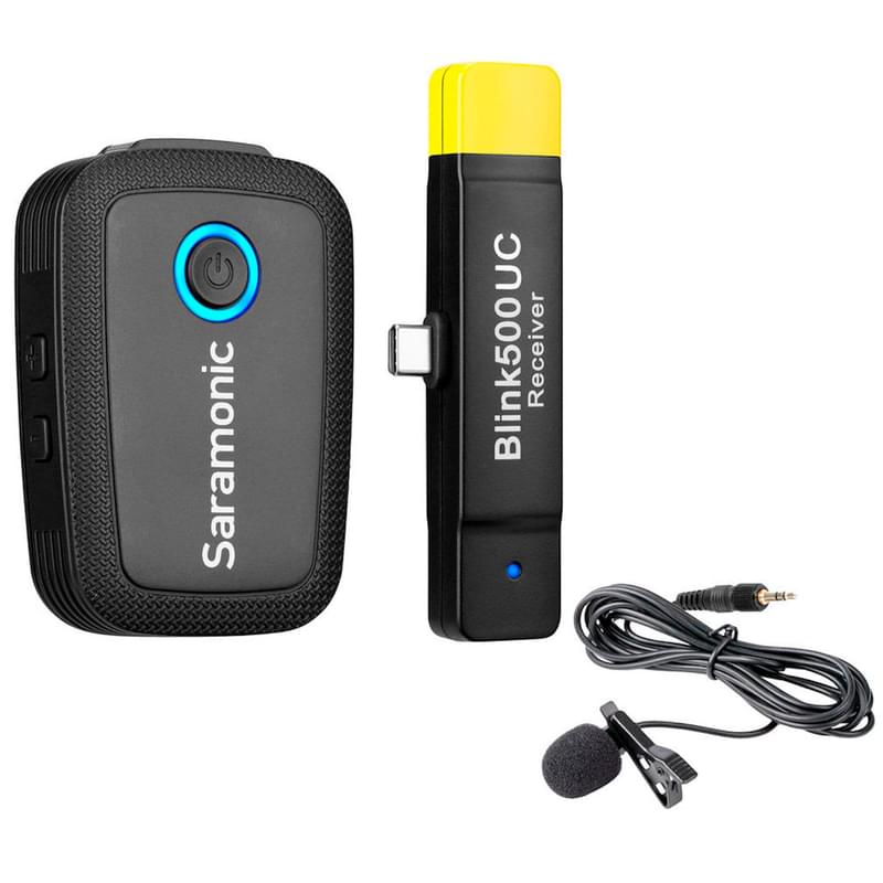 Радиосистема Saramonic Blink500 B5(TX+RXUC) для смартфонов (2,4Ghz Receiv+transmitter, Type-C) - фото #2, Technodom.kz