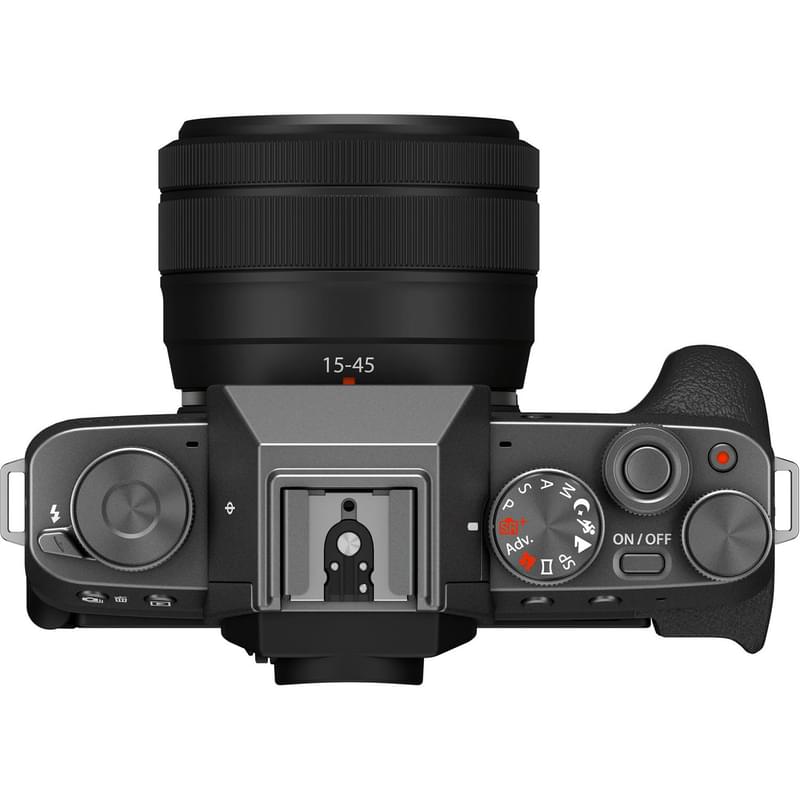 Беззеркальный фотоаппарат FUJIFILM X-T200 kit 15-45 mm Dark Silver - фото #9, Technodom.kz