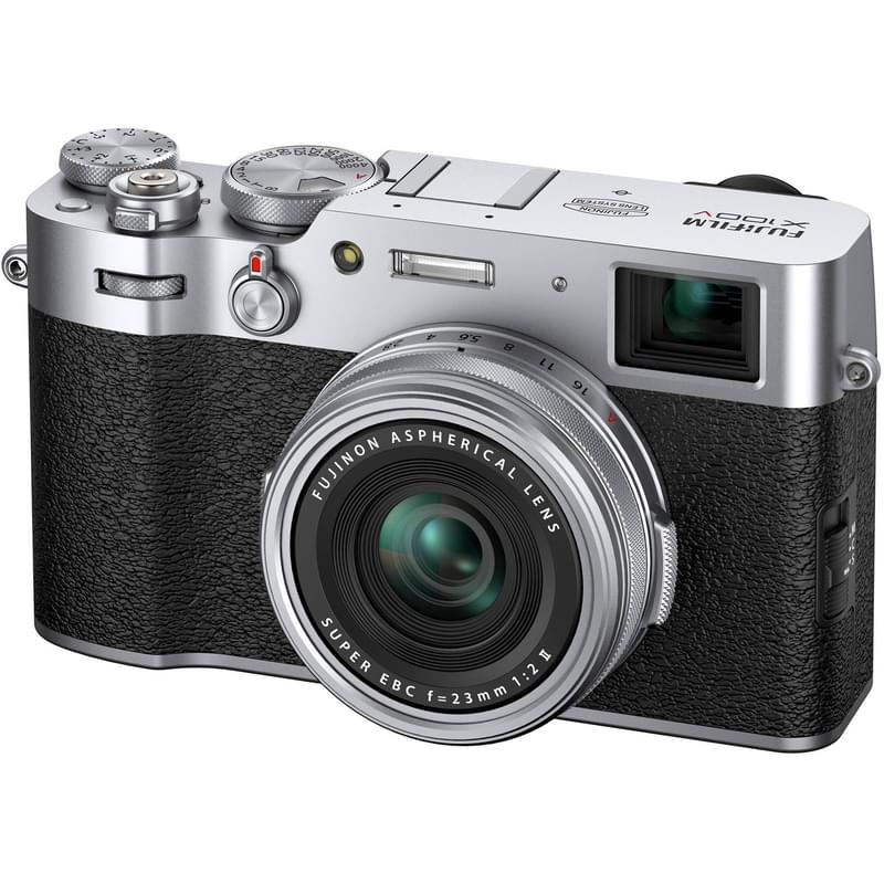Цифровой фотоаппарат FUJIFILM X100V Silver - фото #1, Technodom.kz