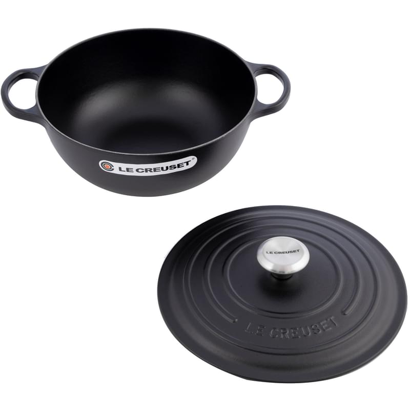 Le Creuset La Marmite шойын қазаны, 26 см қара, күңгірт 21114260000430 - фото #3, Technodom.kz Le Creuset La Marmite шойын қазаны, 26 см қара, күңгірт 21114260000430 - фото #3, Technodom.kz