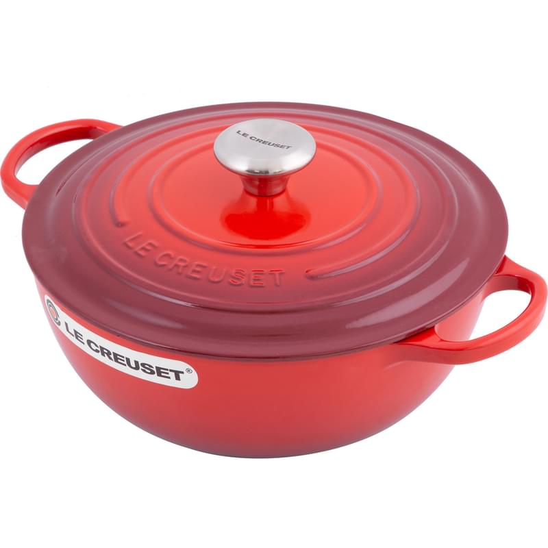 Казан La Marmite 26 см, чугун, Вишня Le Creuset 21114260600430 - фото #1, Technodom.kz