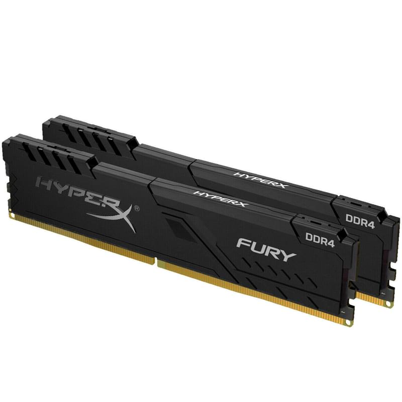 Оперативная память DDR4 DIMM 32GB(16GBx2)/3200MHz PC-25600 Kingston HyperX Fury (HX432C16FB3K2/32) - фото #1, Technodom.kz