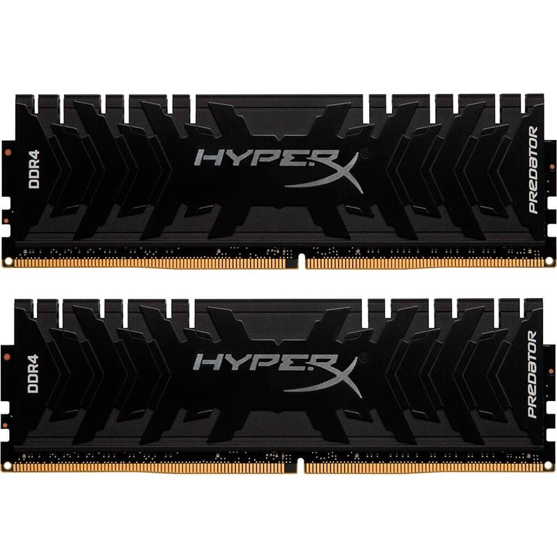 Оперативная память DDR4 DIMM 16GB(8GBx2)/3333MHz Kingston HyperX Predator (HX433C16PB3K2/16) - фото #0, Technodom.kz