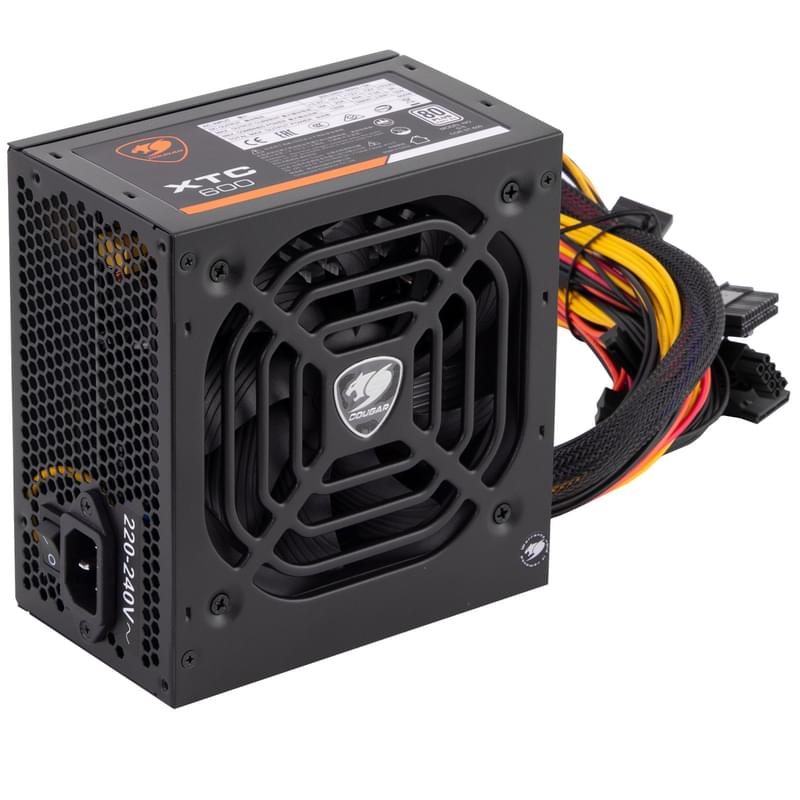 Cougar 600w. Блок питания cougar xtc600. Блок питания cougar xtc xtc600. Блок питания ATX 600w cougar xtc 600 Active PFC. Cougar xtc 600 80+.