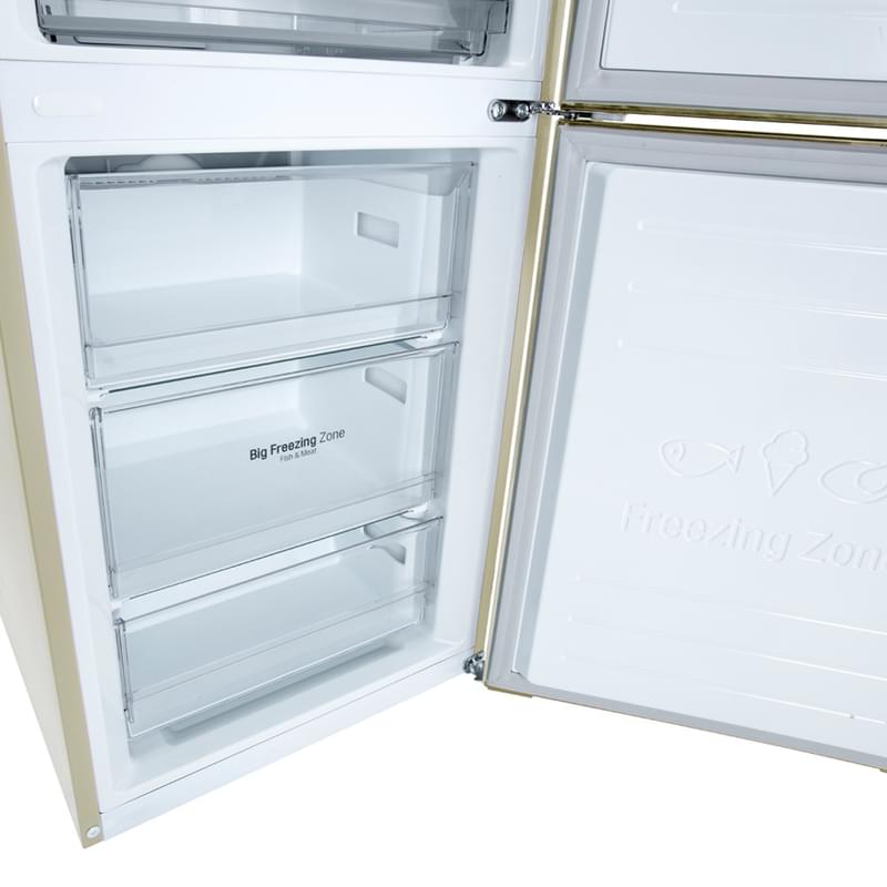 Двухкамерный холодильник LG GA-B459CEWL - фото #2, Technodom.kz