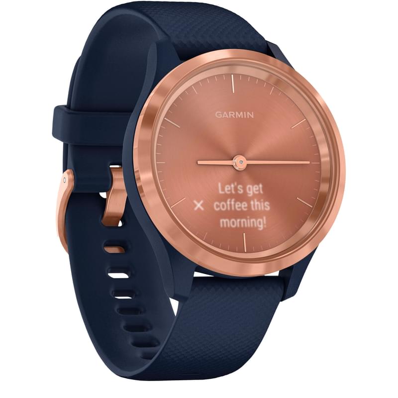 Garmin Smart Watch Vivomove Смарт сағаты 3S Blue Gold (010-02238-23) - фото #4, Technodom.kz