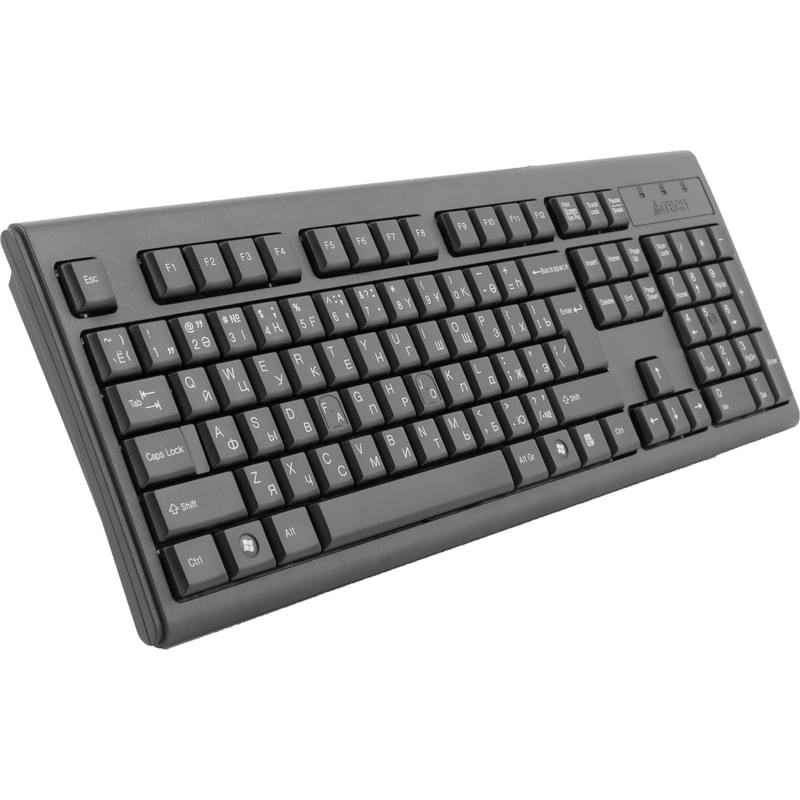 Клавиатура проводная USB A4Tech KR-83 Black - фото #6, Technodom.kz