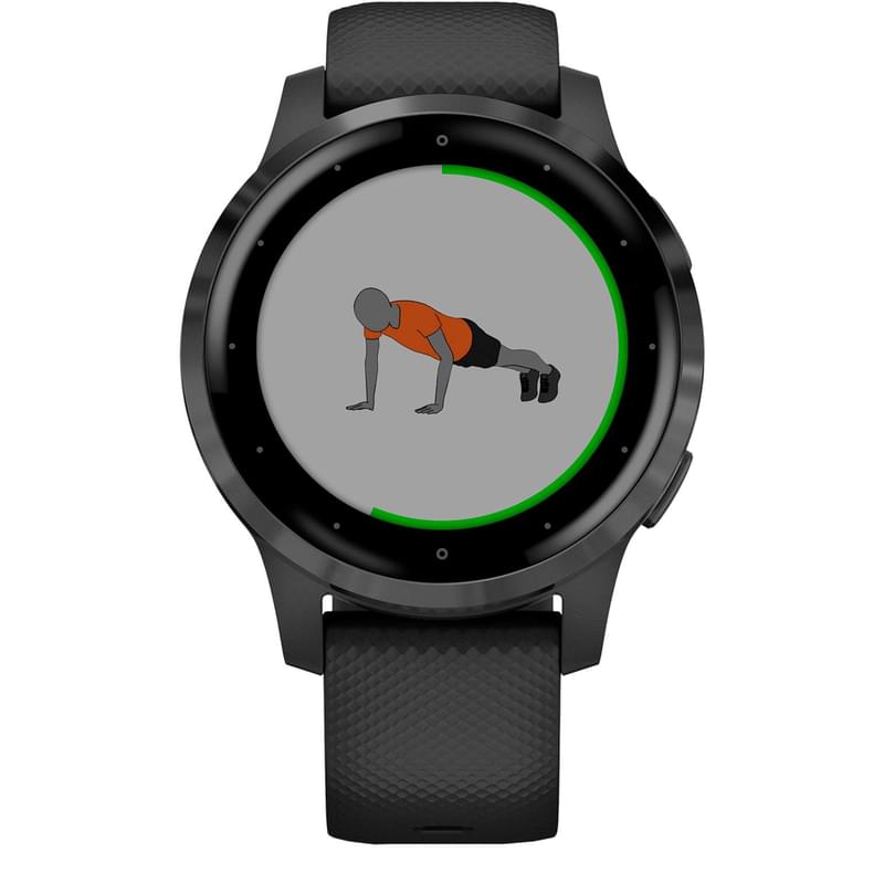 Смарт-часы Garmin Smart Watch Vivoactive 4S Black Slate - фото #6, Technodom.kz