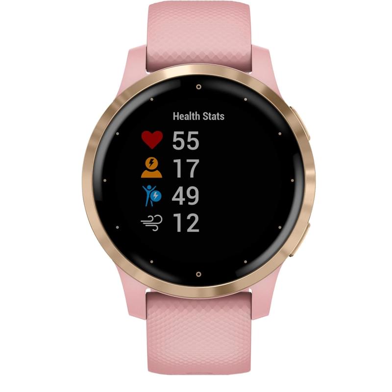 Смарт-часы Garmin Smart Watch Vivoactive 4S Dust Rose Light Gold - фото #1, Technodom.kz