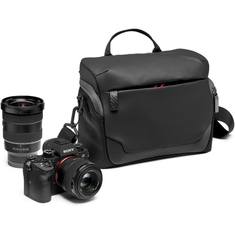 Сумка плечевая для фото/видео DSLR/CSC Manfrotto Advanced2 M, Black - фото #2, Technodom.kz
