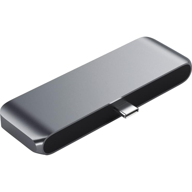 Адаптер Satechi, USB Type-C - 1*Type-C PD (18W),1*USB 3.0, 1*HDMI 4K, 1*3,5 мм, Серый (ST-TCMPHM) - фото #4, Technodom.kz