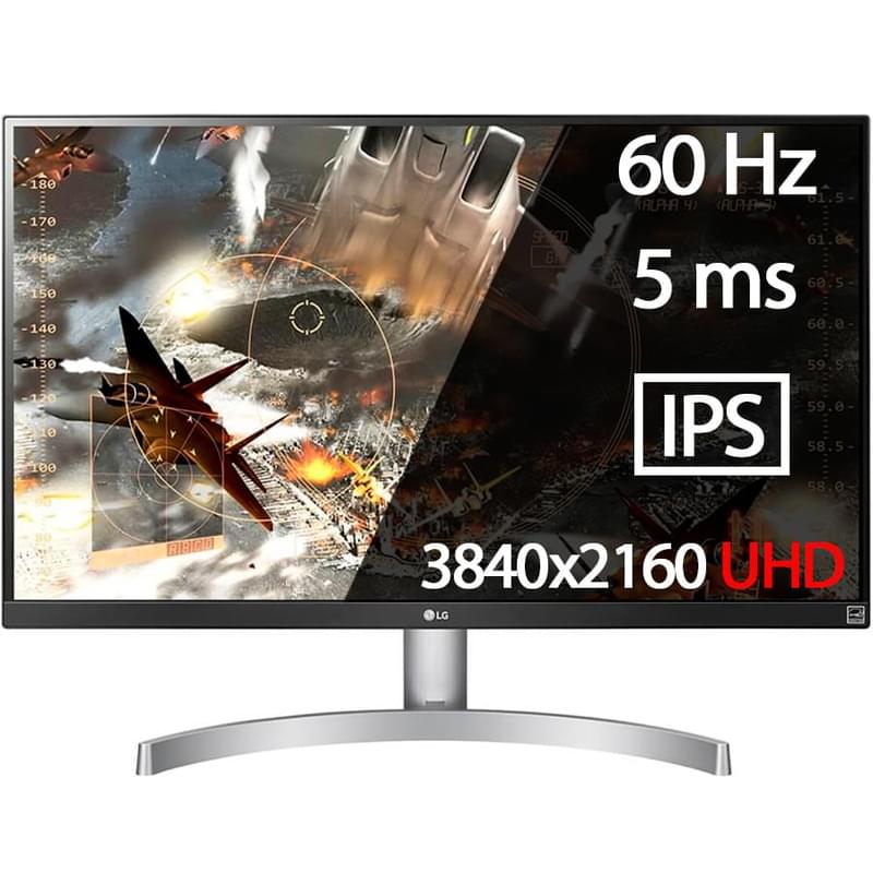 Монитор 27" LG 27UL600-W 3840x2160 16:9 IPS 60Гц (2HDMI) Black - фото #0, Technodom.kz