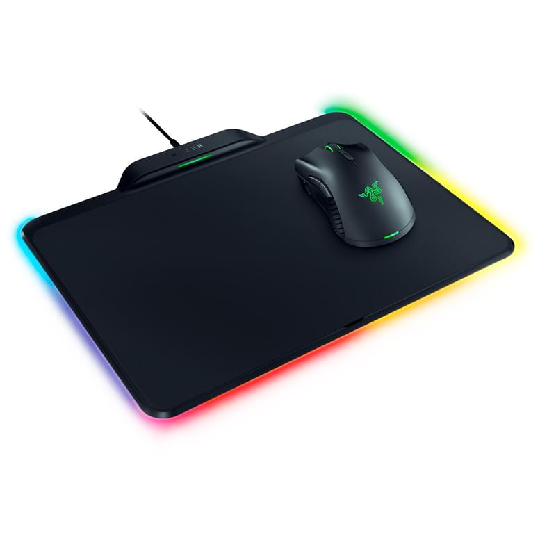 Комплект мышка игровая беспроводная USB Razer Mamba + Firefly Hyperflux Bundle Chroma - фото #3, Technodom.kz