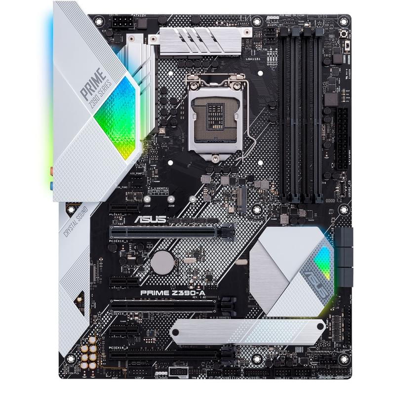 Материнская плата ASUS PRIME Z390-A LGA1151 4DDR4 PCI-E 3x16 3x1 (HDMI+DVI+DP) ATX - фото #0, Technodom.kz