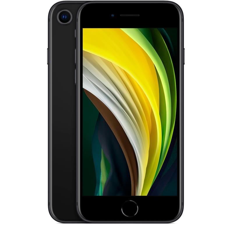 Смартфон Apple iPhone SE (2020) 256GB Black - фото #0, Technodom.kz